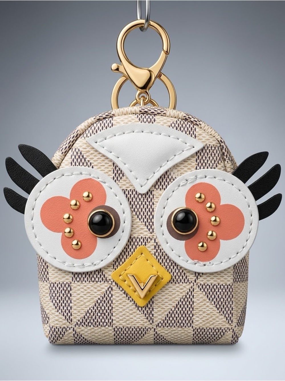 Owl mini backpack Coin Purse Keychain BAGCHARM - unbranded - new